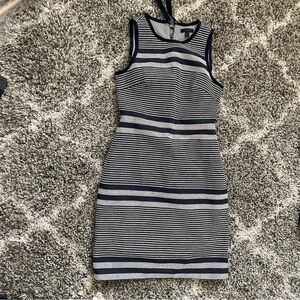 Striped Sleeveless Dress